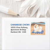 SAND N'SEE-Adressetiketten (Insitu)