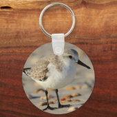 Sand Piper und Seashells Schlüsselanhänger (Vorderseite)