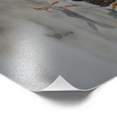 Sand Pipers Bird Art Reproduction Foto Print (Ecke)