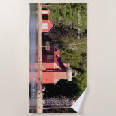 Sand Point Lighthouse Baraga Badetuch (Vorderseite)