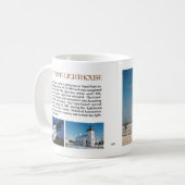 Sand Point Lighthouse Escanaba Tasse (Vorderseite Links)