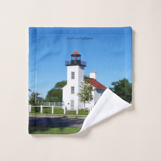 Sand Point Lighthouse Handtuchhandtuch Set (Waschlappen)