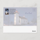 Sand Point Lighthouse Postkarte (Rückseite)