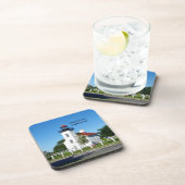 Sand Point Lighthouse Set von 6 Untersetzer aus Ku (Rechte Seite)