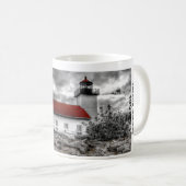 Sand Point Lighthouse Tasse (VorderseiteRechts)