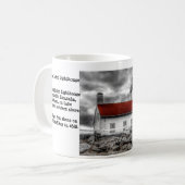 Sand Point Lighthouse Tasse (Vorderseite Links)