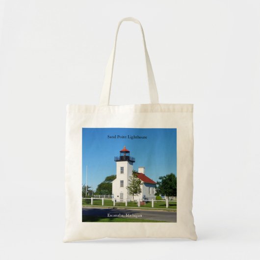 Sand Point Lighthouse Totbag Tragetasche (Vorne)