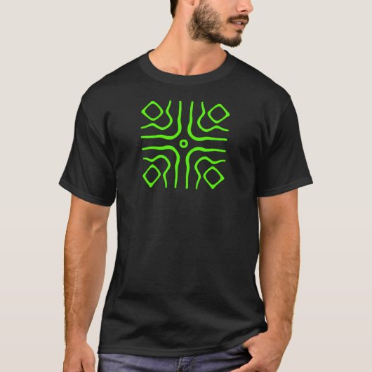 Sand Resonance Cymatics T-Shirt (Vorderseite)