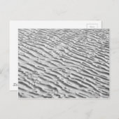 Sand Ripples Postkarte (Vorne/Hinten)