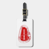 Sand Rock Alabama Rock Climbing Carabiner Gepäckanhänger (Vorderseite vertikal)