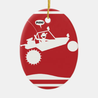 SAND-SCHIENEN-LUFT Warnzeichen Keramik Ornament