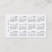 Sand-Schloss träumt Kalender 2013 Visitenkarte (Rückseite)