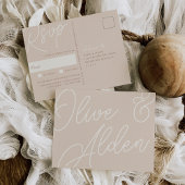 Sand | Script Watermark Meal Choice UAWG Postkarte