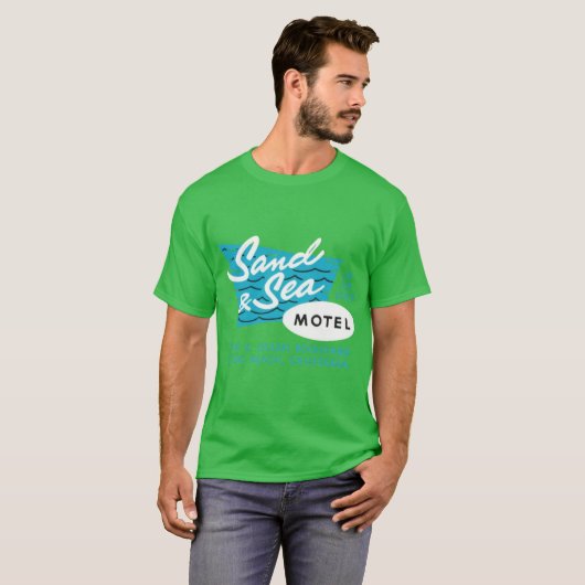 Sand & Sea Motel - Long Beach, CA T-Shirt (Vorne ganz)