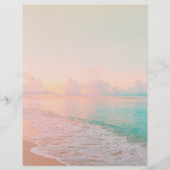 Sand Seashells Beach Retirement Party Flyer (Hinten)