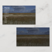 Sand See-Staatsangehörig-Schutzgebiet Visitenkarte (Vorne/Hinten)