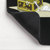 Sand-Skelett Mousepad (Ecke)