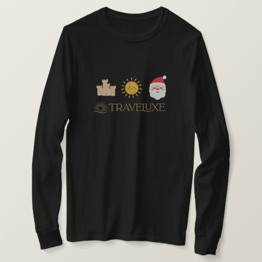 Sand Sonne & Santa T-Shirt (Design vorne)