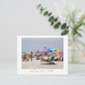 Sand, Sonne, Surf, - SHADE Postkarte (Stehend Vorderseite)