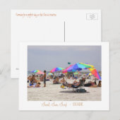 Sand, Sonne, Surf, - SHADE Postkarte (Vorne/Hinten)