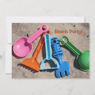 Sand spielt Einladung