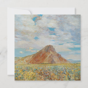 Sand Springs Butte von Childe Hassam, Vintage Art