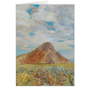 Sand Springs Butte von Childe Hassam, Vintage Art
