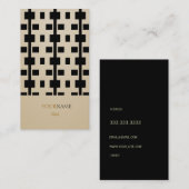 Sand städtisch visitenkarte (Vorne/Hinten)