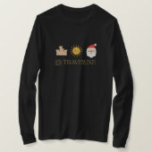Sand Sun & Santa T-Shirt (Design vorne)