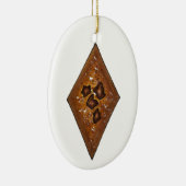 Sand Tart Cinnamon Weihnachtskeks Keramik Ornament (Rechts)