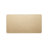 Sand Texture. Sandstrand für Hintergrund Adressaufkleber (Vorne)