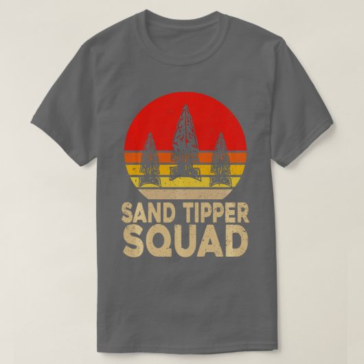 Sand Tipper Squad Arrowhead Artifact Männer jagen  T-Shirt (Design vorne)