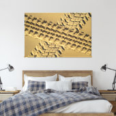 SAND TRACKS 32x48 Leinwanddruck (Insitu (Schlafzimmer))