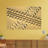 SAND TRACKS 40x60 Leinwanddruck (Insitu (Wohnzimmer))
