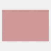 Sand, Umber und Blush Geschenkpapier Set (Vorderseite 3)