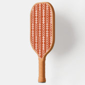 Sand und Clay Geometric Boho Design Pickleball Schläger (Links)
