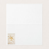 Sand und die natürliche, neutrale Farbe der Sterne (Innenseite Aufgefaltet)