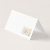 Sand und die natürliche, neutrale Farbe der Sterne (Rückseite)