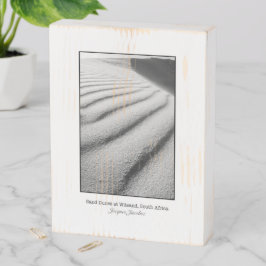 Sand und Dunes Holzkisten Schild
