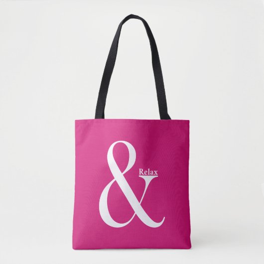 Sand und Entspannung Tasche (Vorderseite)