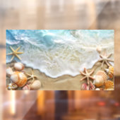 Sand und Meer Fensteraufkleber (Blatt 2)