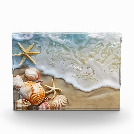 Sand und Meer Fotoblock (Vorderseite)