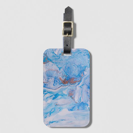 Sand und Meer Gepäckanhänger (Vorderseite Vertikal)