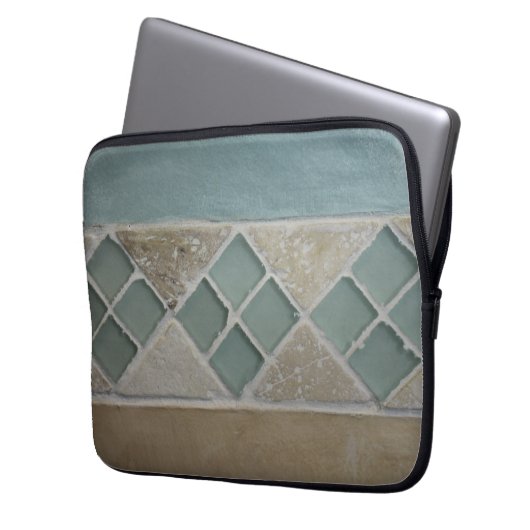 Sand und Meer Laptopschutzhülle (Vorderseite Links)