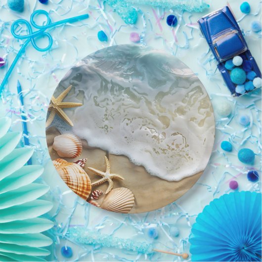 Sand und Meer Pappteller (Party)