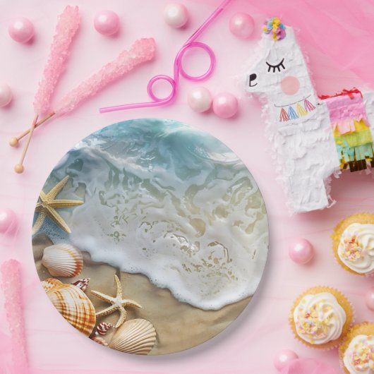 Sand und Meer Pappteller (Party)