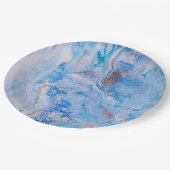 Sand und Meer Pappteller (Schrägansicht)