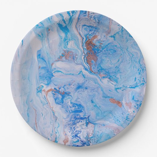 Sand und Meer Pappteller (Vorderseite)