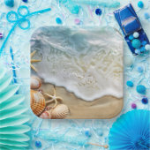 Sand und Meer Pappteller (Party)