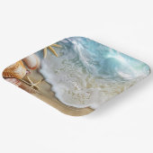 Sand und Meer Pappteller (Gewinkelt)